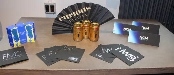 CustomHatsNow.Com - Custom Foil Stamped Beverage Napkin