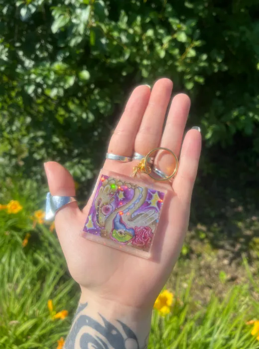 CustomHatsNow.Com - Acrylic Keychain