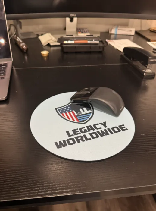 CustomHatsNow.Com - Custom Round Mouse Pad