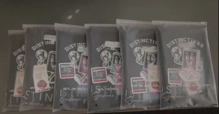 CustomHatsNow.Com - Zipper Frosted Bag