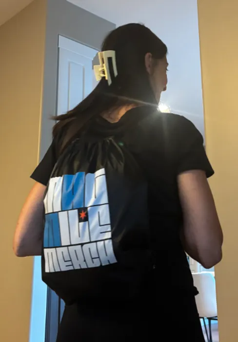 CustomHatsNow.Com - Custom Polyester Drawstring Bag