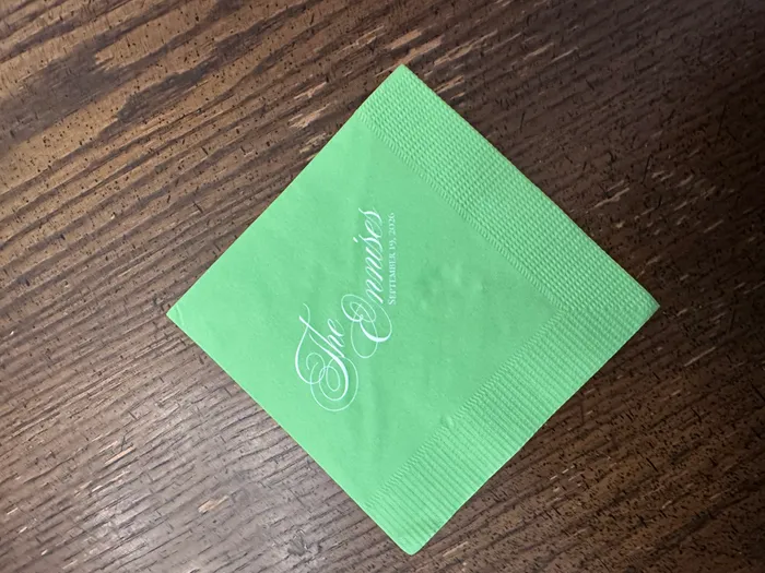 CustomHatsNow.Com - Custom Paper Beverage Napkin