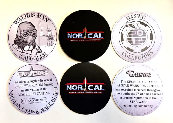 CustomHatsNow.Com - Pulpboard Coasters