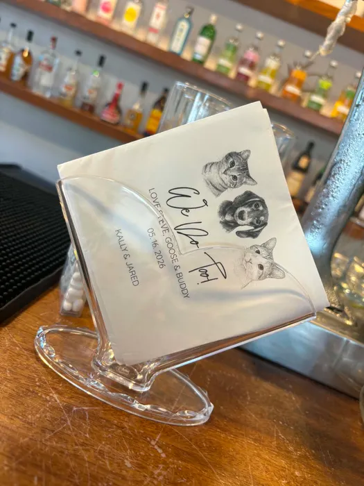 CustomHatsNow.Com - Custom Paper Beverage Napkin