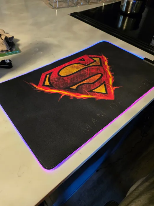 CustomHatsNow.Com - Custom RGB LED Mouse Pad