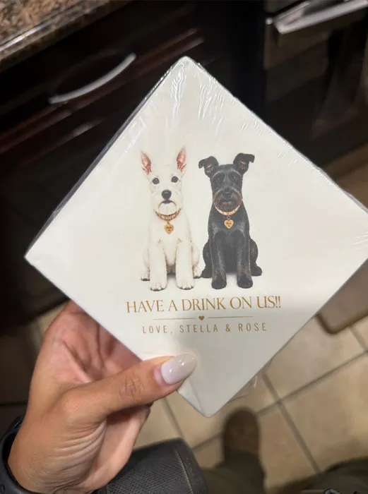 CustomHatsNow.Com - Custom Paper Beverage Napkin