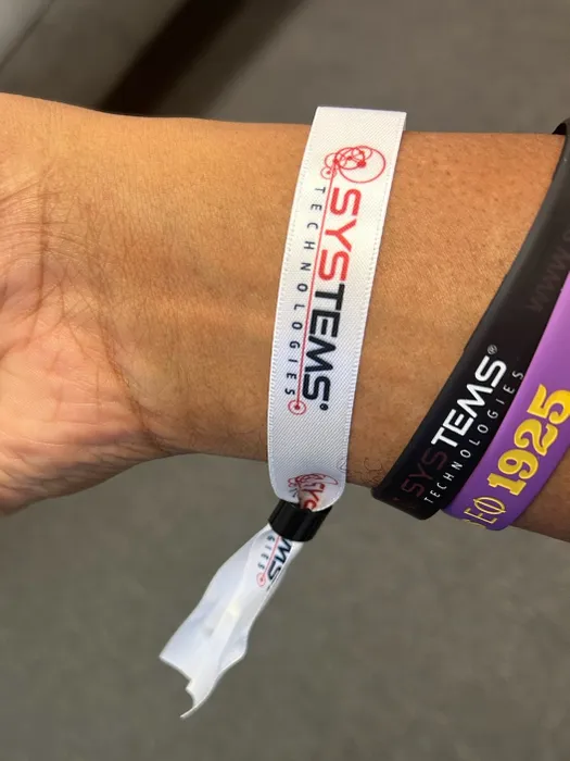 CustomHatsNow.Com - Full Color Satin Cloth Wristbands