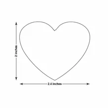 2.40x2.00 inch 2.40x2.00 inch