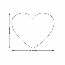 2.40x2.00 inch 2.40x2.00 inch