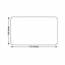2.75x1.65 inch 2.75x1.65 inch
