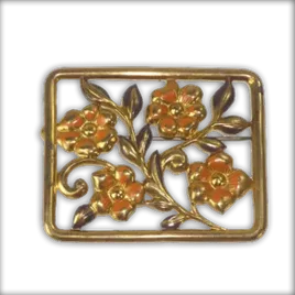 Rectangle Lapel Pin Rectangle Lapel Pin - Custom Hats Now