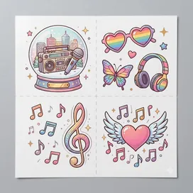 Tear & Share Tattoos - Custom Hats Now