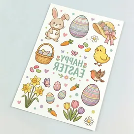 Temporary Tattoos Sheet - Custom Hats Now
