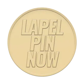 Matte Gold Plating Matte Gold Plating - Custom Hats Now
