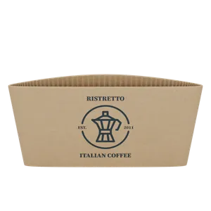 Corrugated Cup Sleeve - Custom Hats Now