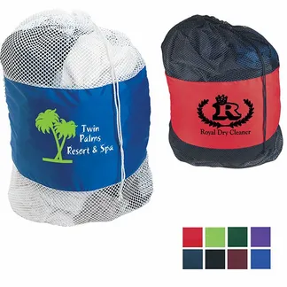 Custom Mesh Laundry Bag - Custom Hats Now
