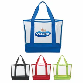 Custom Clear Casual Tote Bag - Tote Bags Now