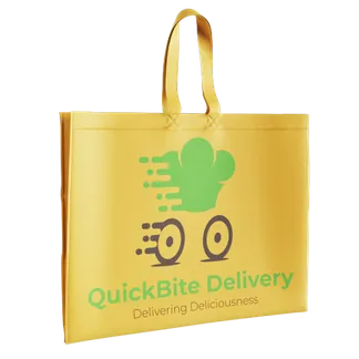 Custom Large Non-Woven Tote Bag - Custom Hats Now
