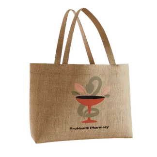Custom Natural Jute Tote Bag - Tote Bags Now