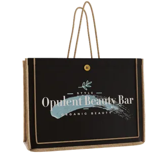 Paradise Jute Tote Bag - Tote Bags Now