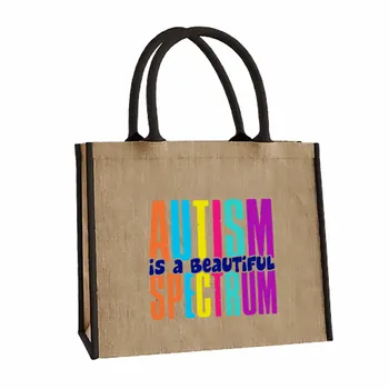 Jute Tote Bags - Custom Hats Now