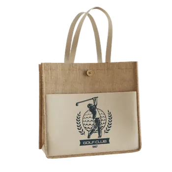 Jute Tote Bags - Custom Hats Now