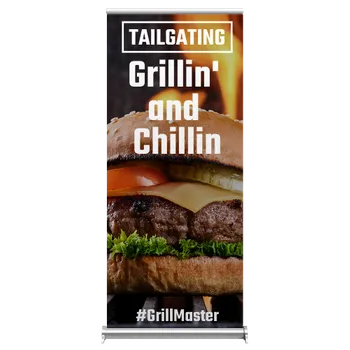 Banner Stands - Custom Hats Now