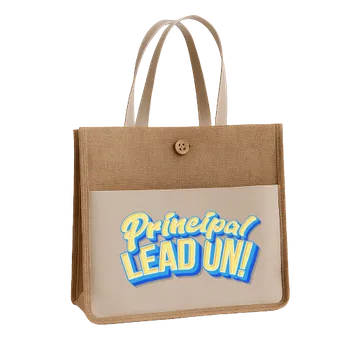 Jute Tote Bags - Custom Hats Now