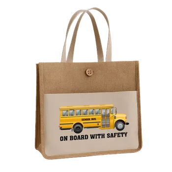 Jute Tote Bags - Custom Hats Now