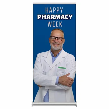 Banner Stands - Custom Hats Now