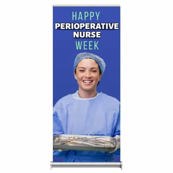 Banner Stands - Custom Hats Now