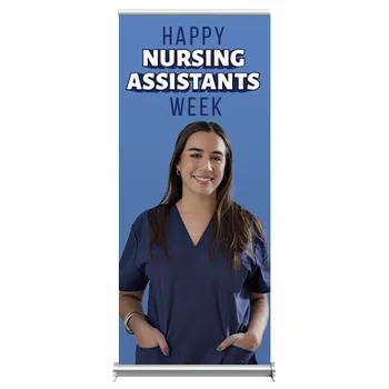 Banner Stands - Custom Hats Now