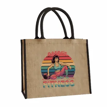 Jute Tote Bags - Custom Hats Now