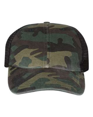 GREEN CAMO/BLACK GREEN CAMO/BLACK - Custom Hats Now