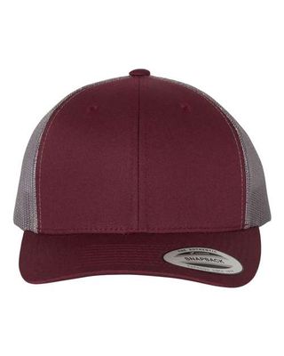 Maroon/ gray Maroon/ gray - Custom Hats Now