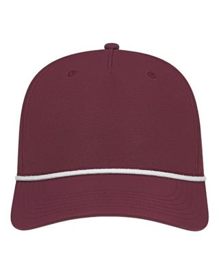 Merlot/ White Merlot/ White - Custom Hats Now