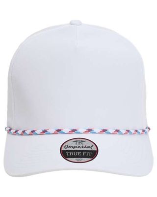 White/ Light Blue-Red White/ Light Blue-Red - Custom Hats Now