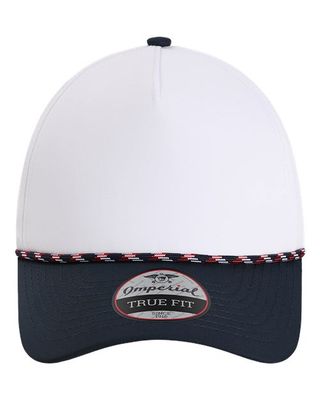 White/ Navy/ Navy/ Red/ White White/ Navy/ Navy/ Red/ White - Custom Hats Now