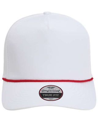 White/ Red White/ Red - Custom Hats Now