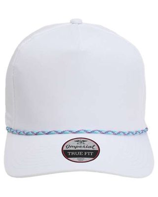 White/ Teal-Purple White/ Teal-Purple - Custom Hats Now