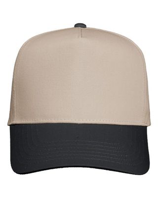 KHAKI/BLACK KHAKI/BLACK - Custom Hats Now