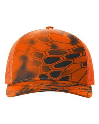 Kryptek Inferno/ Blaze Orange Kryptek Inferno/ Blaze Orange - Custom Hats Now