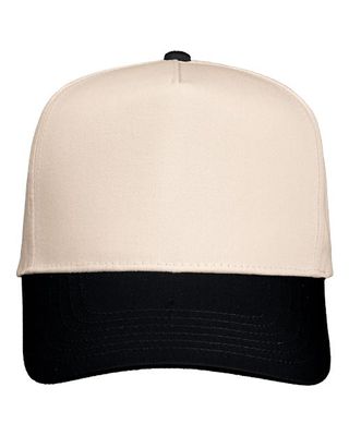 NATURAL/BLACK NATURAL/BLACK - Custom Hats Now