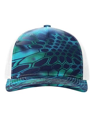 Kryptek Pontus/ White Kryptek Pontus/ White - Custom Hats Now