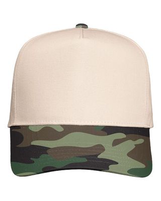 Natural/ Camo Green Natural/ Camo Green - Custom Hats Now
