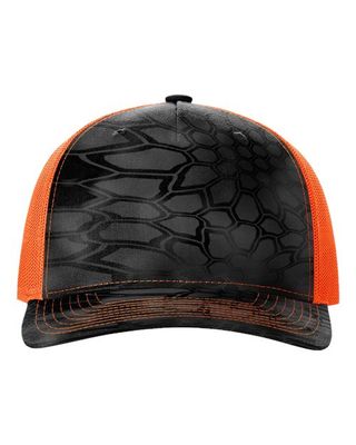 Kryptek Typhon/ Neon Orange Kryptek Typhon/ Neon Orange - Custom Hats Now