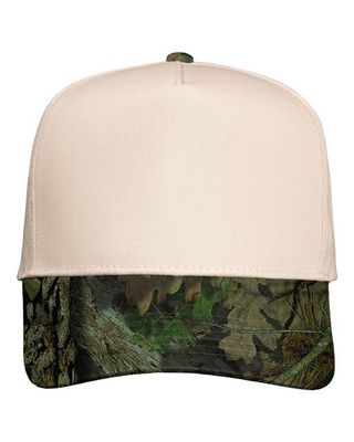 Natural/ Mossy Oak Breakup Natural/ Mossy Oak Breakup - Custom Hats Now
