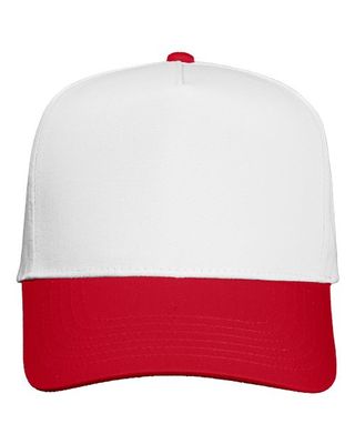 White/ Red White/ Red - Custom Hats Now