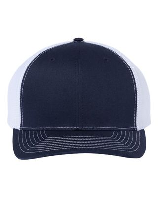 Navy-White Navy-White - Custom Hats Now