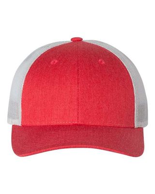 Heather Red/ Light gray Heather Red/ Light gray - Custom Hats Now